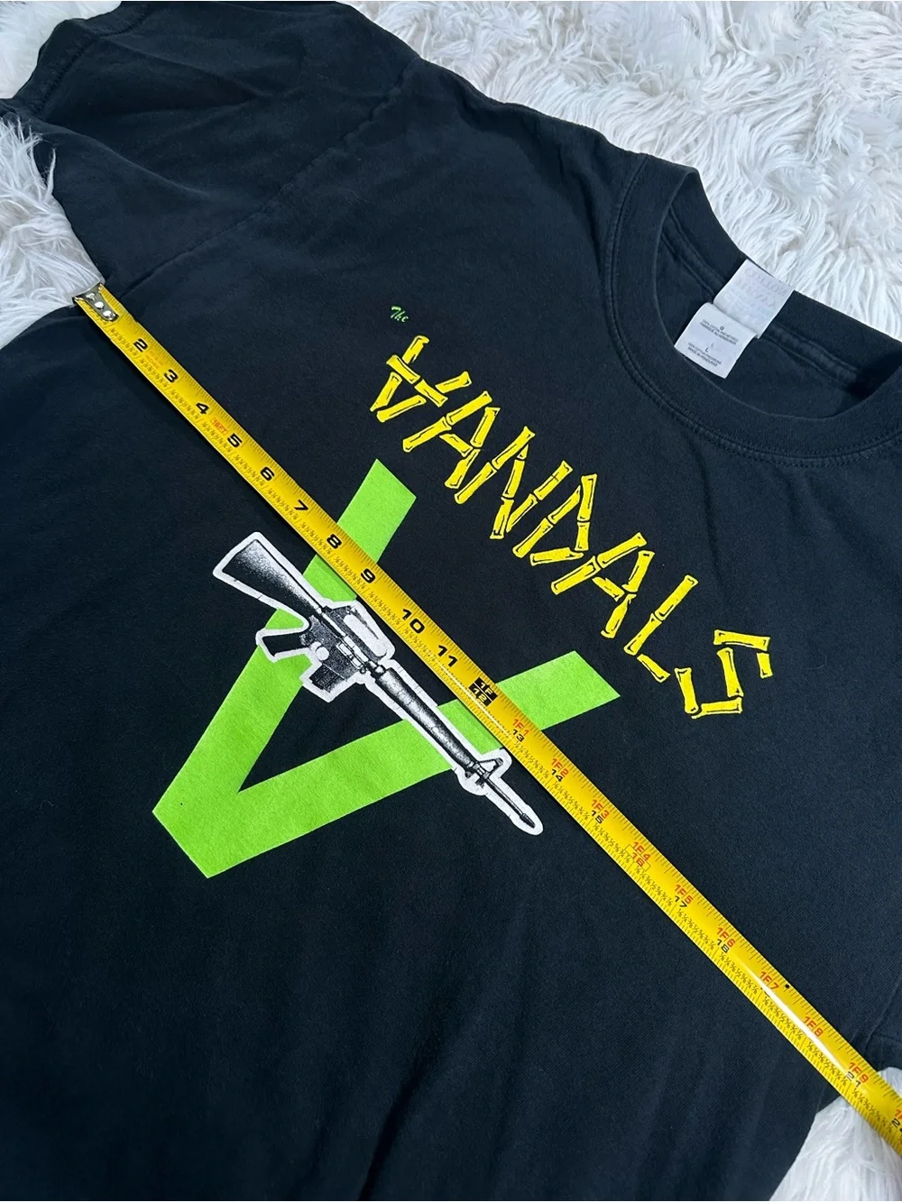 Vintage Neon The Vandals Band Tee